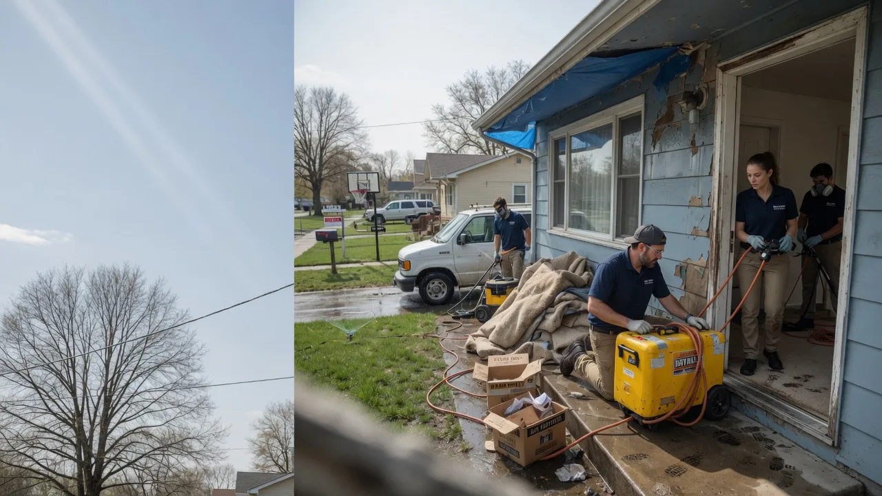 Basement Flood Cleanup in Dunkerton, IA near me